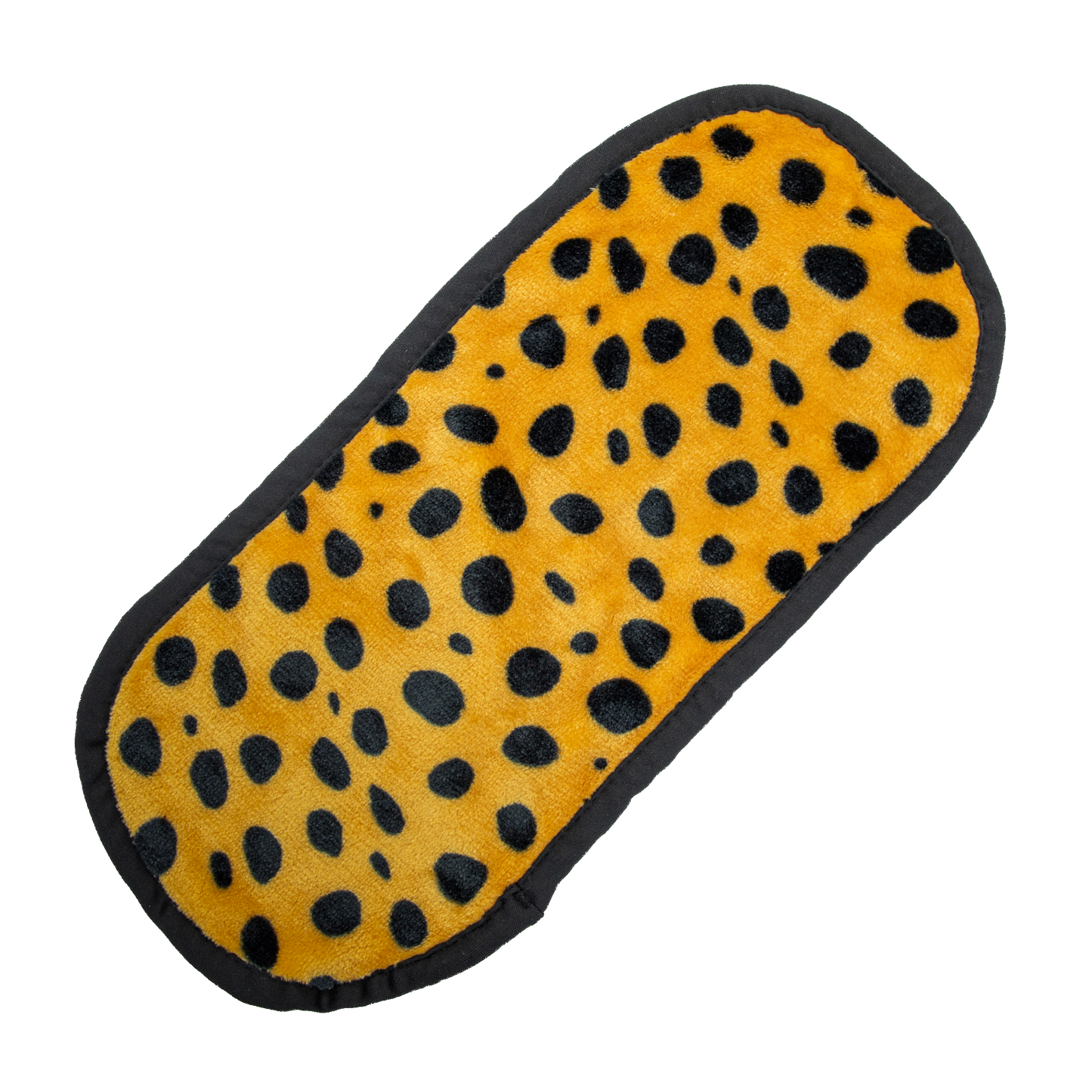 Cheetah Print MakeUp Eraser laying flat.